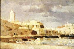 Albert Lebourg The Port of Algiers